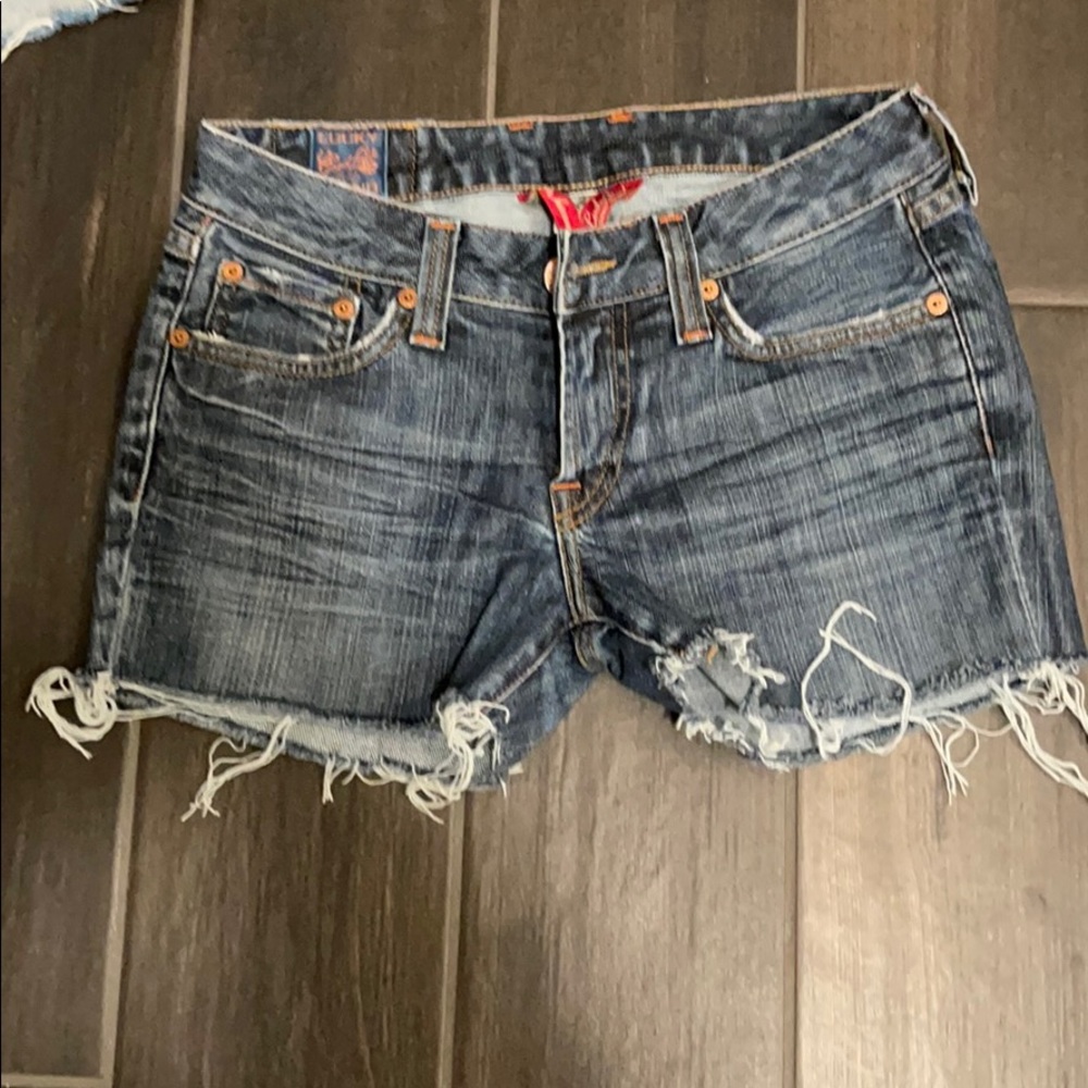 Lucky Brand cut offs ☘️